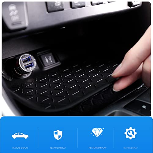 CUCHIYUN for RAV4 Center Console Organizer Tray Compatible with Toyota RAV4 2023 2022 2021 2020 2019 Accessories, Interior Accessories, Gear Shift Tray Organizer Insert Tray - Image 4