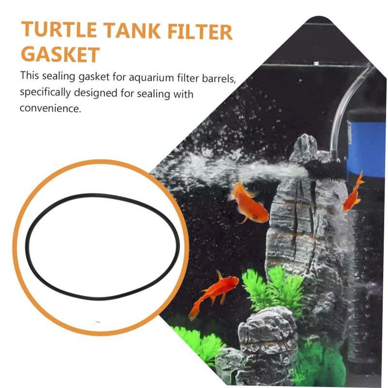 Sturdy Rubber Gasket Seal Ring Compatible for 603B Aquarium Fish Tank Filter - Image 5