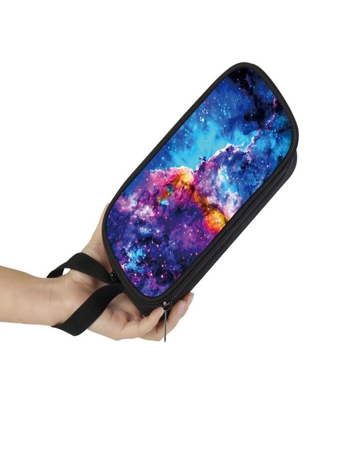 Dispalang School Pencil Case Galaxy Pencil Bag for Students Adult Office Pen Bag Zipper Pencil Box - Image 5