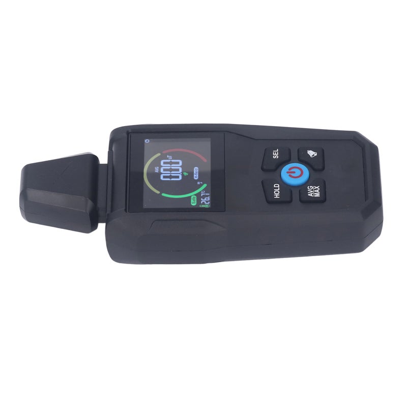 MESTEK EMF Meter High Accuracy Electromagnetic Radiation Sensor - Sound Light Alarm Multifunction EMF Detector with LCD Digital Display for Home Office Industrial Use - Image 4