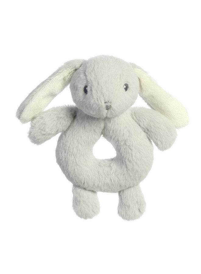 ebba Aurora® Playful Dewey™ Ring Rattle Baby Stuffed Animal - Soft & Cuddly Toy - Imaginative Play - Dusk 6 Inches - Image 1