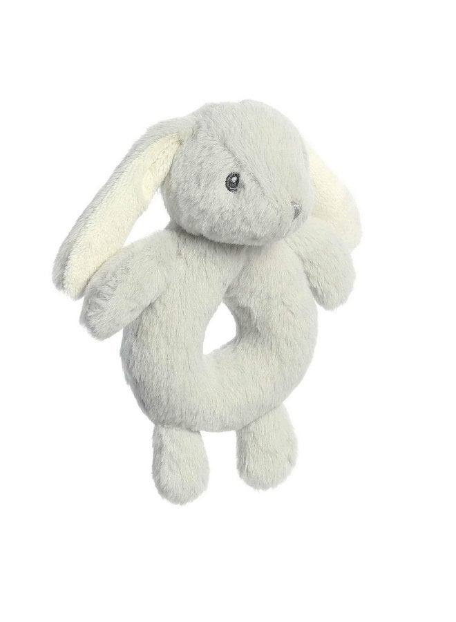 ebba Aurora® Playful Dewey™ Ring Rattle Baby Stuffed Animal - Soft & Cuddly Toy - Imaginative Play - Dusk 6 Inches - Image 2