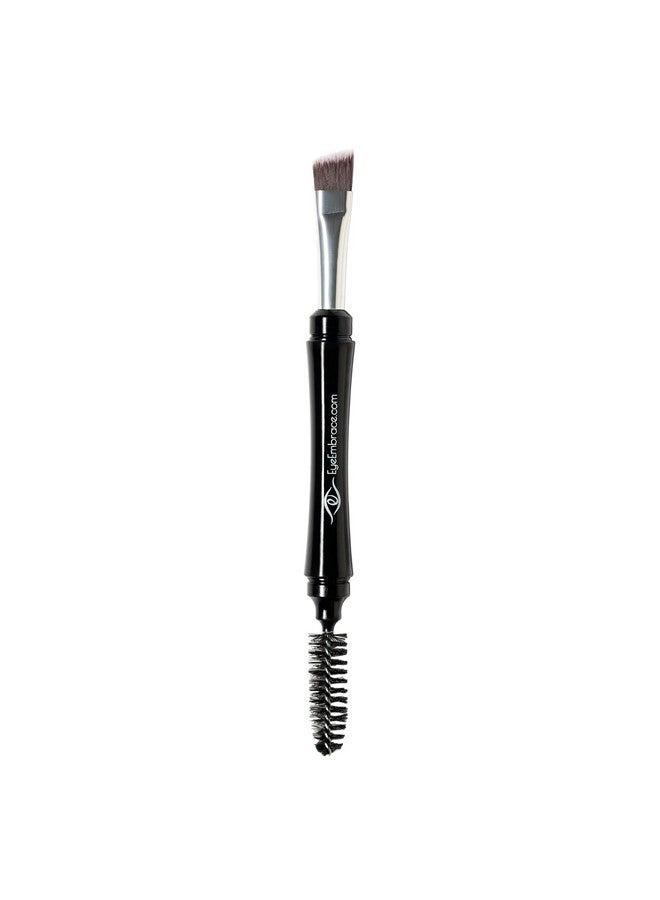 Eye Embrace Pro Grip Angled Eyebrow Brush And Spoolie Brush Premium Quality Brush For Brow Makeup - Image 3
