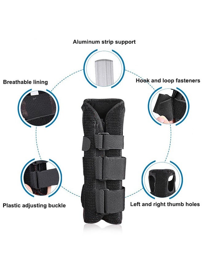 Generic Wrist Brace for Carpal Tunnel Night Sleep Wrist Support Brace Wrist Splint Great for Wrist Pain Sprain Sports Injuries Joint Instability Suitable for Left and Right Hands  - Image 3