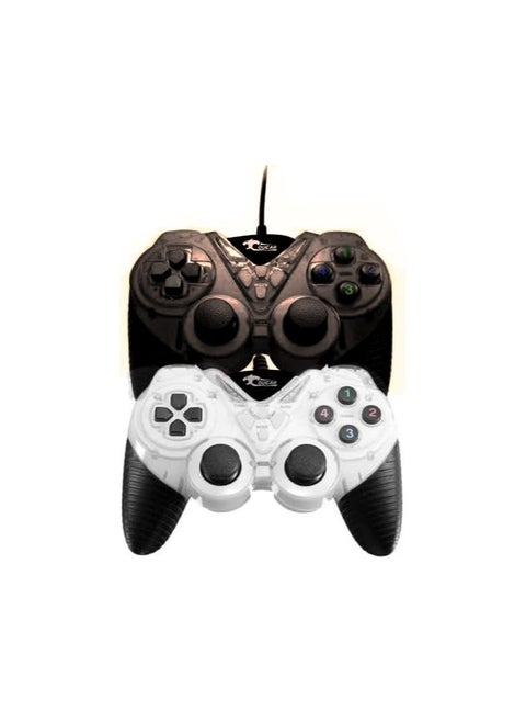 COUGAR-EGY (9082) USB Wired Double Gamepad Turbo Controller with Vibration Function For PC or Laptop, 1.5 Meter