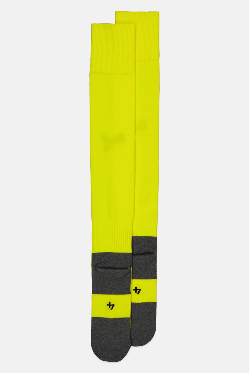 PUMA Men 1 Pair Brand Logo Football Knee-High Socks, Yellow - Image 2