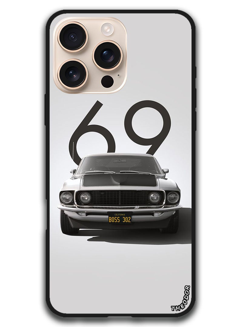 Theodor Protective Case Anti Scratch Shock Proof Bumper Cover For iPhone 16 Pro (6.3)-inch Car (23) - Image 1