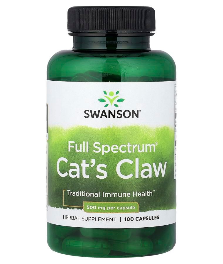 SWANSON Full Spectrum® Cat's Claw 500 mg 100 Capsules