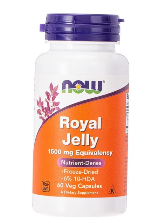 Royal Jelly 1500mg 60 Capsules