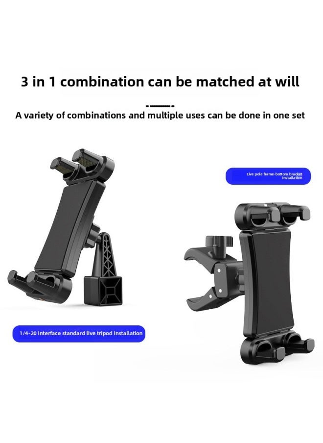 Generic - Tablet Plate Clip Bracket Art Student IPad Special Clip 1/4 Interface Support Frame Drawing Board Computer Hanger Lazy Man Matching-Color:Special Mobile Phone Holder For Painting - Image 1
