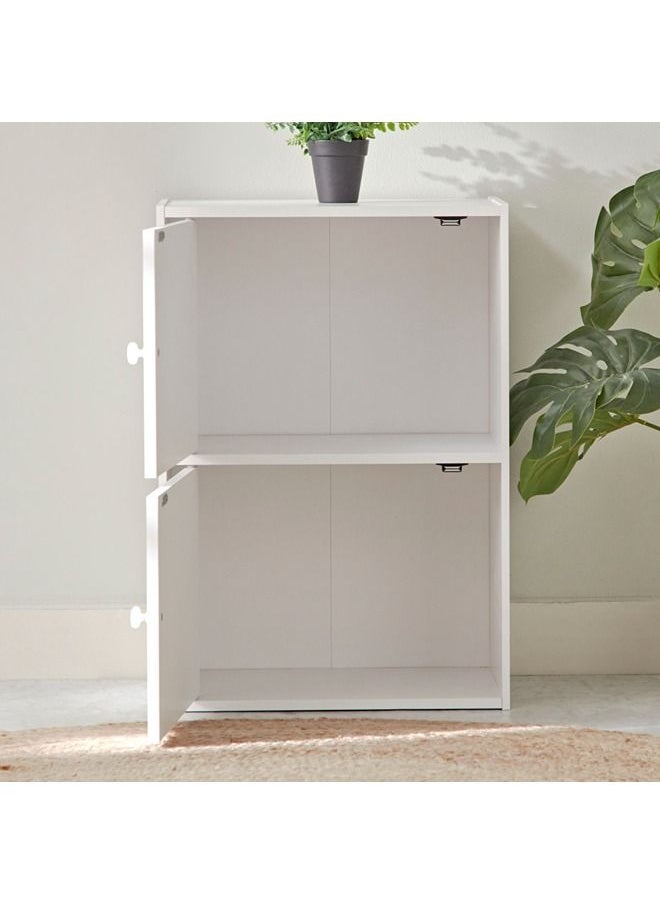 Home Box - وحدة تخزين فانيليا جونيور ذات البابين 29.8x60x41 سم - Image 1