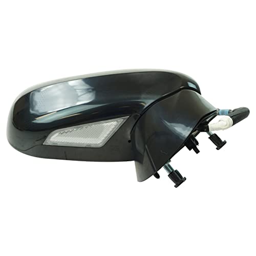 TRQ Passenger Side Power Heated Mirror Paint to Match with Memory Puddle Light Compatible with 2007 Lexus ES350 LX1321145 - Image 4