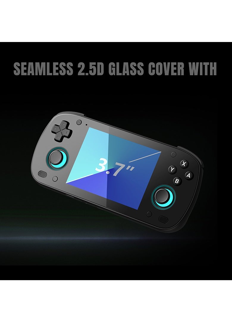 MINI Portable Retro Console Android 6GB 128GB Adreno 650 WiFi Bluetooth 3D illuminated Hall Sticks 3.7 Inch AMOLED Touchscreen Type C OTG Connection 4000mah 27W Fast Charge Built In Official OTA (G
