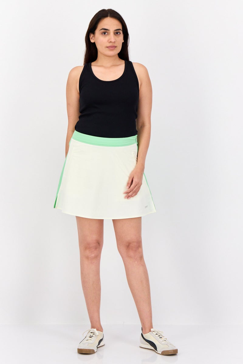 ESPRIT Women Two Tone Mini Skorts, Multicolor - Image 4