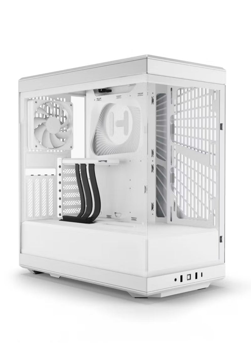 HYTE HYTE Y40 Mid-Tower S-Tier Aesthetic Case - Snow White  - Image 1