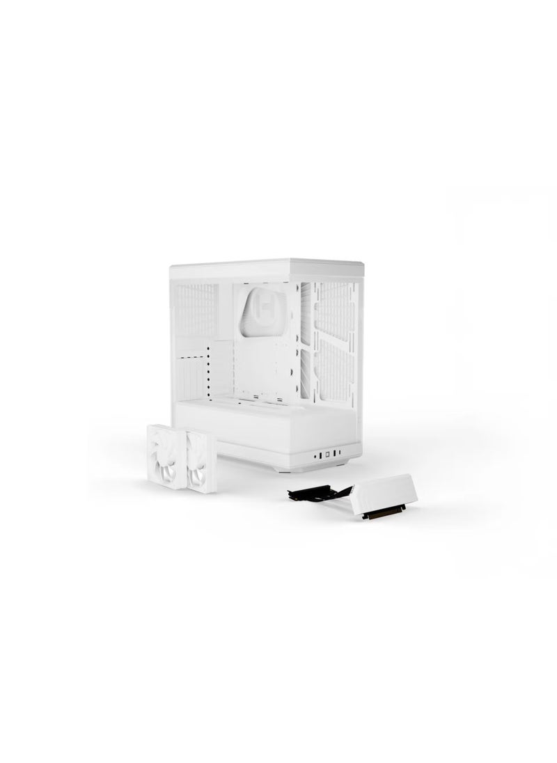 HYTE HYTE Y40 Mid-Tower S-Tier Aesthetic Case - Snow White  - Image 4