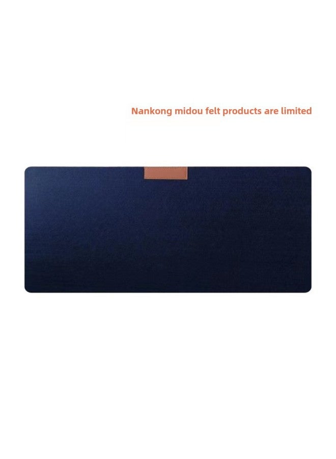 [Felt Mouse Pad] Special For Writing Desk Felt Mouse Pad Simple Student Table Pad Mouse Pad-Color:Dark Gray-Pattern:30*90cm  - Image 4