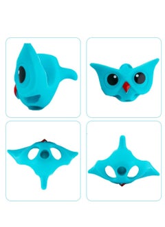Excefore Pencil Grips, Owl Pencil Grips, 6 Pcs Writing Aid for Children, Pencil Grips for Children Handwriting Correction, Pen Grips with Ergonomic Design for Kids Finger for Kids, Adults, Preschoolers  - Image 5