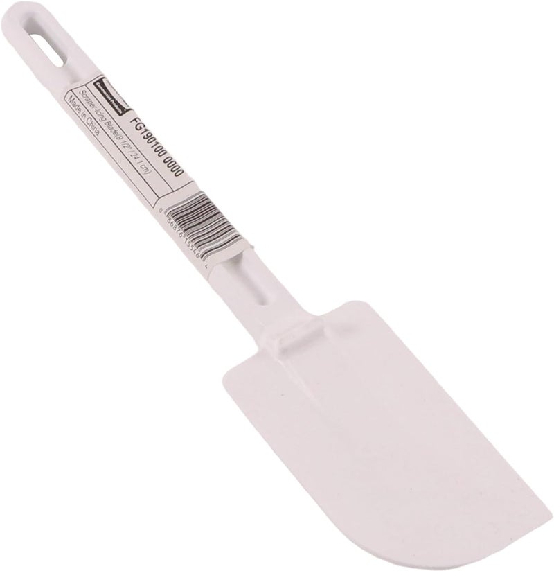 Rubbermaid مكشطة سباتولا من منتجات روبرمايد التجارية لدرجات الحرارة الباردة بيضاء 95 بوصة تصميم CleanRest - Image 1