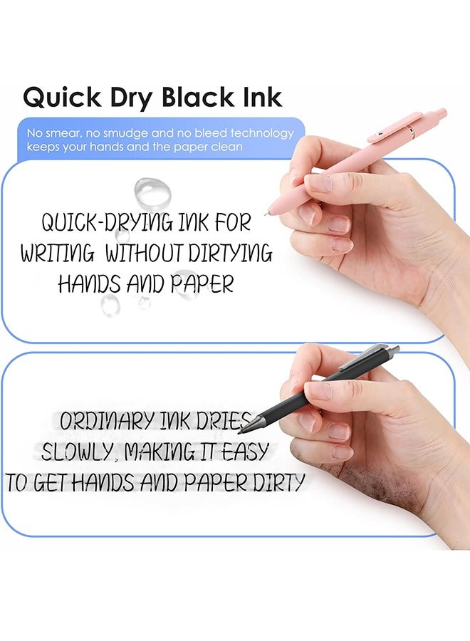 Generic Gel Pens, 0.5mm Premium Gel Roller Pens,  Gifts for Teen Girls Kids, Preppy Essentials Smooth Writing Stationary Study Nursing Office School Drawing Supplies  - Image 3