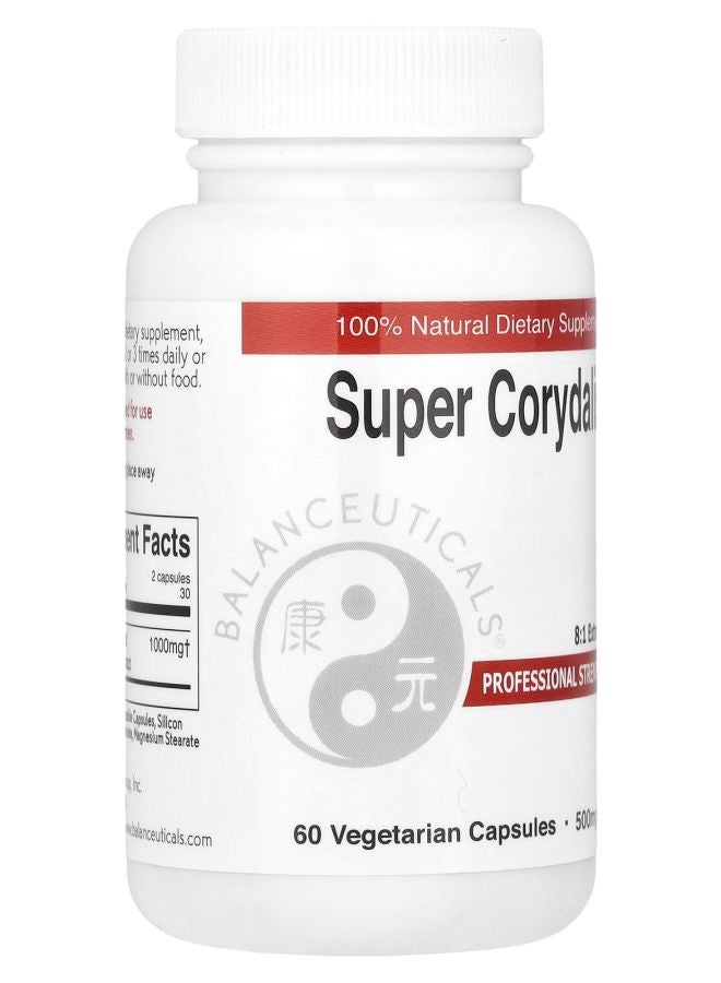 Balanceuticals Super Corydalis™ 60 Vegetarian Capsules (500 mg per Capsule) - Image 2