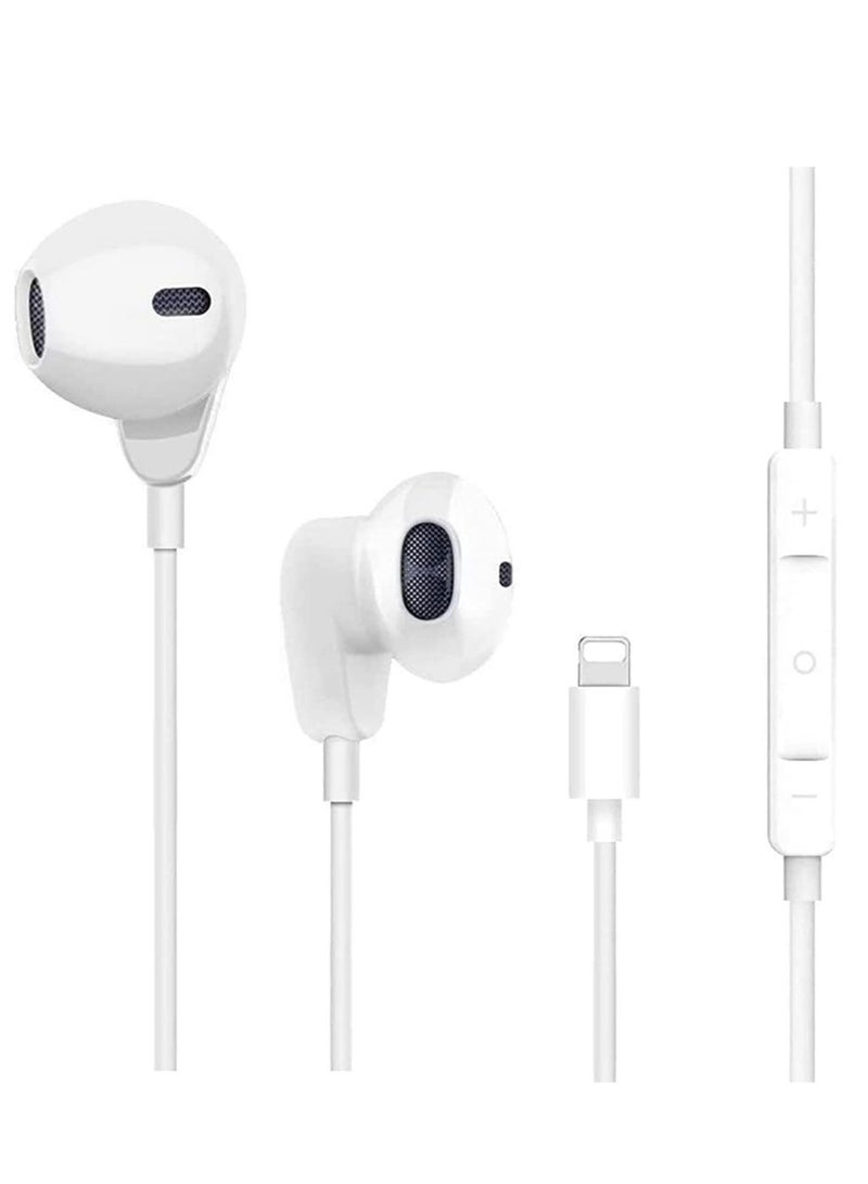 ELTRAZONE iPhone Earphones Wired Headphones Built-in Mic&Volume Control & Noise Cancellation In-Ear Earphones Earbuds Compatible for iPhone 11/12/13 Pro/XS Max/8/8plus 7/7plus Support for all iOS - Image 2