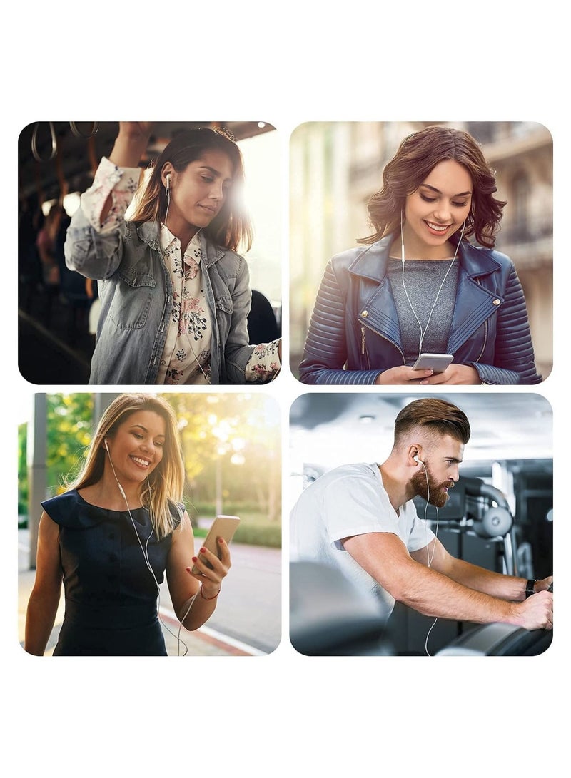 ELTRAZONE iPhone Earphones Wired Headphones Built-in Mic&Volume Control & Noise Cancellation In-Ear Earphones Earbuds Compatible for iPhone 11/12/13 Pro/XS Max/8/8plus 7/7plus Support for all iOS - Image 5