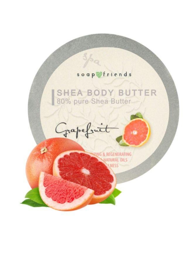 Soap&Friends Grapefruit 80% Shea Butter Moisturizer with Avocado Oil - 200 ml - Image 1