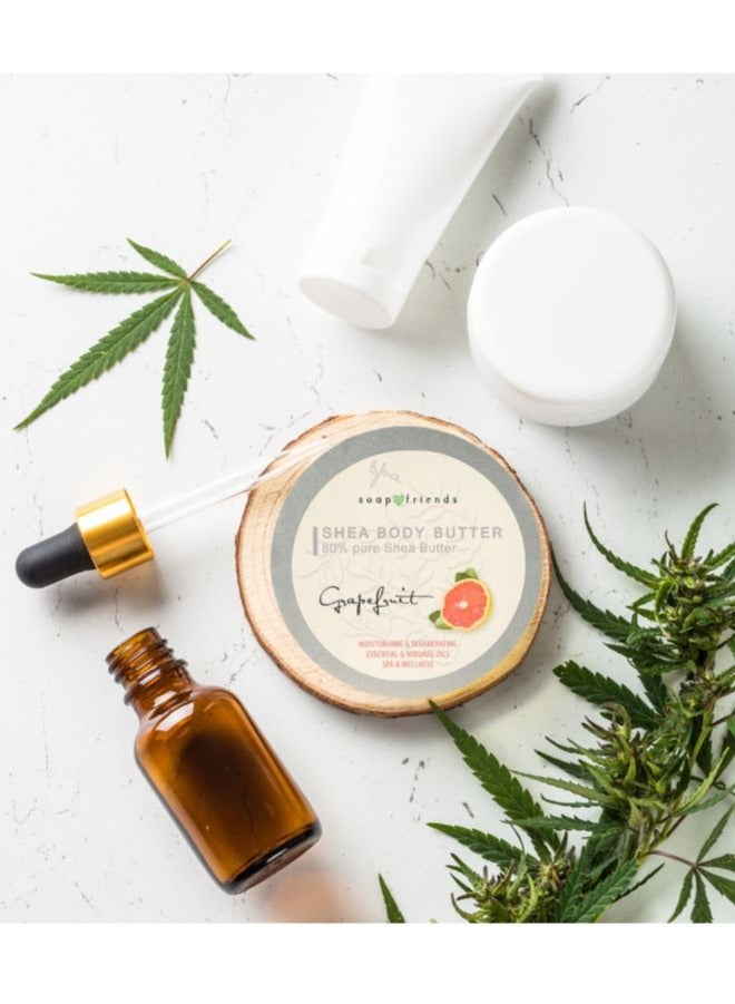 Soap&Friends Grapefruit 80% Shea Butter Moisturizer with Avocado Oil - 200 ml - Image 5