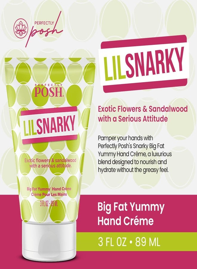 Perfectly Posh - Snarky Hand Crème - Moisturizing Hand Cream - 89 ml - Image 3