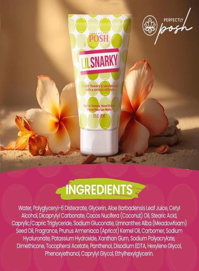 Perfectly Posh - Snarky Hand Crème - Moisturizing Hand Cream - 89 ml - Image 2