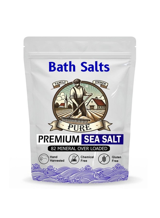 LibidSafe LibiSafe Pure & Natural Organi 400GM Crystal Bath Salt - Calming, Relaxing, Spa, Pain Relief for Men and Women, Negative Energy Detox, Sea Salt - Image 1