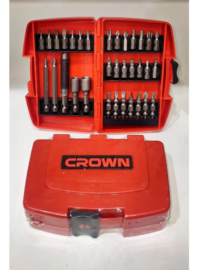 كراون طقم سنون مفك 33 قطعه كراون - Image 1