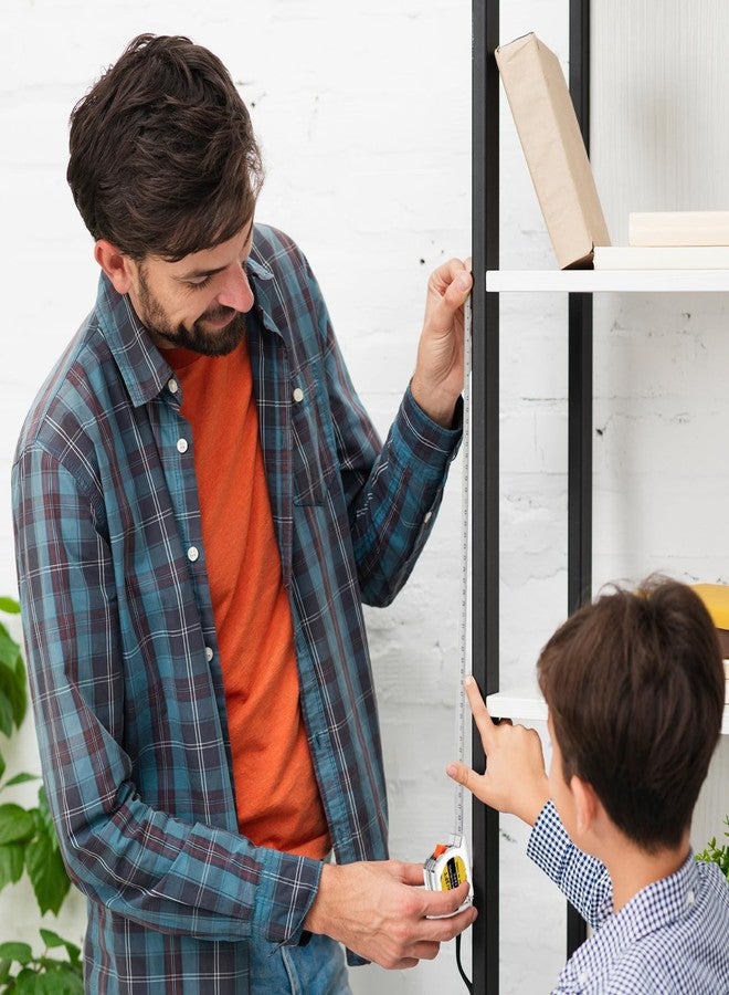 جريفوسيا 24 قطعة من سلاسل مفاتيح شريط القياس، أشرطة قياس صغيرة عملية بطول 1.5 بوصة مع آلية قفل منزلق ثابتة، مثالية كهدايا للحفلات، وحشو أكياس الهدايا، بطول 1 متر/ 3 أقدام. - Image 4