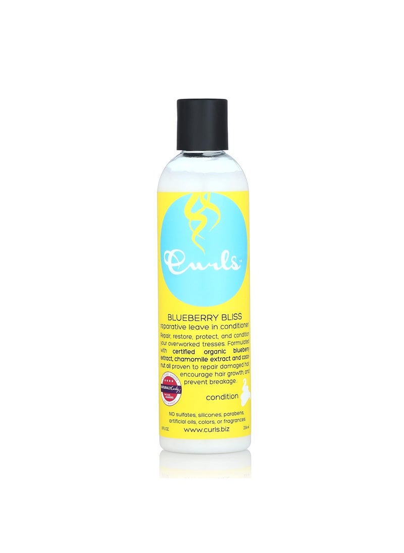 Curls Curls Blueberry Bliss Reparative Leave In Conditioner 80 Oz  - Image 1