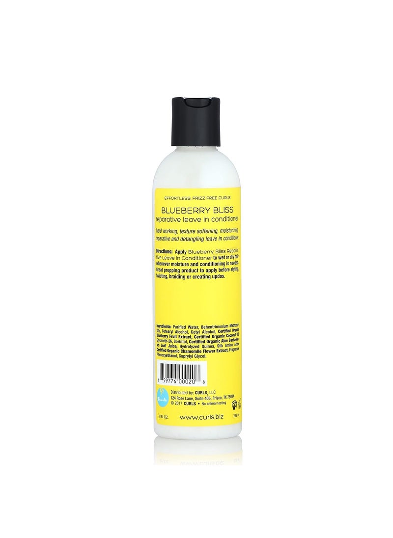 Curls Curls Blueberry Bliss Reparative Leave In Conditioner 80 Oz  - Image 2