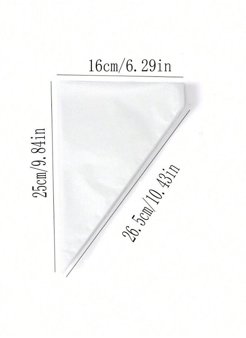 Generic 100 Disposable Piping Bags – Anti-Burst Pastry Bags for Cake, Cupcake  Cookie Decorating  - Image 2
