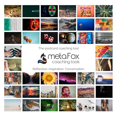 metaFox - 52 Inspirational Cards, Positive Affirmations & Motivational Postcards, Picture Cards For Coaching & Therapy, Mindfulness, Original Motivational Deck - Image 1