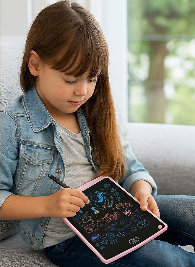 Beauenty Portable Lcd Doodle Board 12inch Eye Protection Electronic Drawing Pads Reusable Kids Tablets with Pen ABS Eco Friendly Educational Toys  for Kids Ages 3+ - Image 2