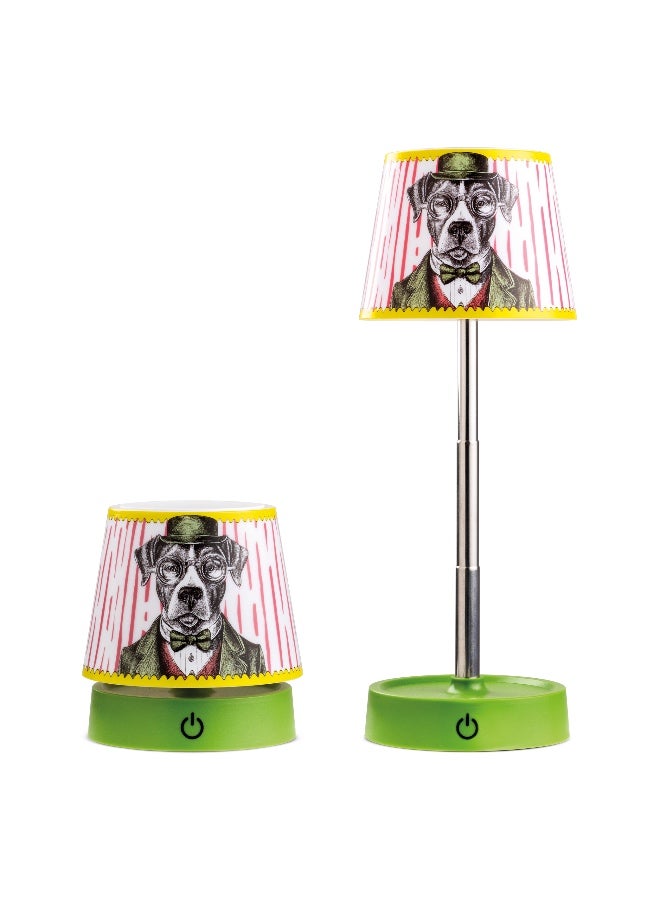 Egan Human Essence (DOG) LED Table Lamp 11 cm , Home Decor Light , USB Rechargeable Adjustable Brightness Lamp , Artistic Gift - Image 2
