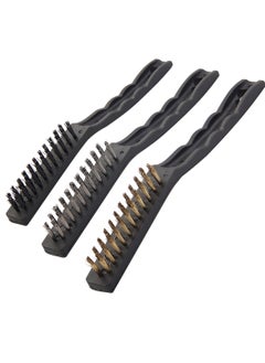 KSEIBI Plastic Hand Brush Set – 3-Piece, Durable & Multipurpose for Household and Industrial Cleaning  - Image 1