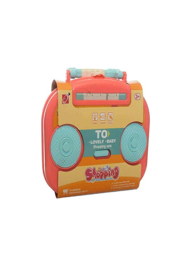 حقيبة السوبر ماركت مع الأكسسوارات 34 قطعة - 668-67 - Image 1