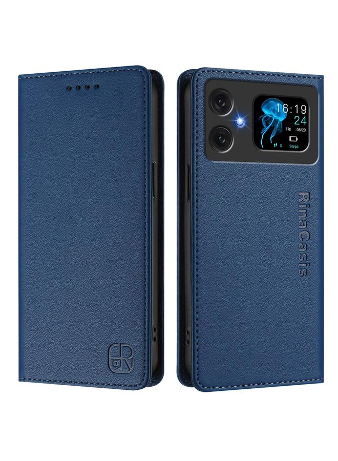 Zaboon Case For Cubot A20 RC01 Dual-Folded Magnetic Suction RFID Leather Phone Case - Image 2