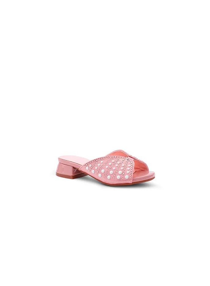 أيقون Cute girls' sandal with decorative bow detail.