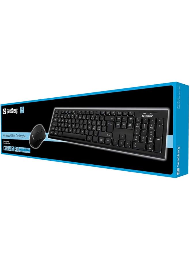 Sandberg Wireless Office Desktopset Nor Keyboard - Image 2