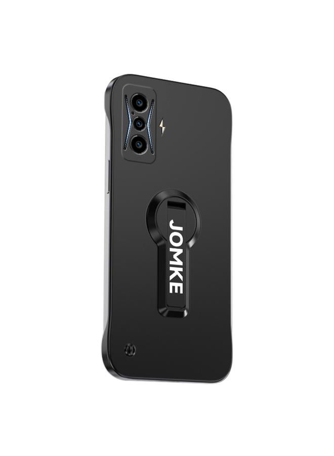 اس-توب جراب لهاتف Redmi K50 Gaming Baking Varnish 360 دوار بدون إطار جراب هاتف كمبيوتر شخصي - Image 1