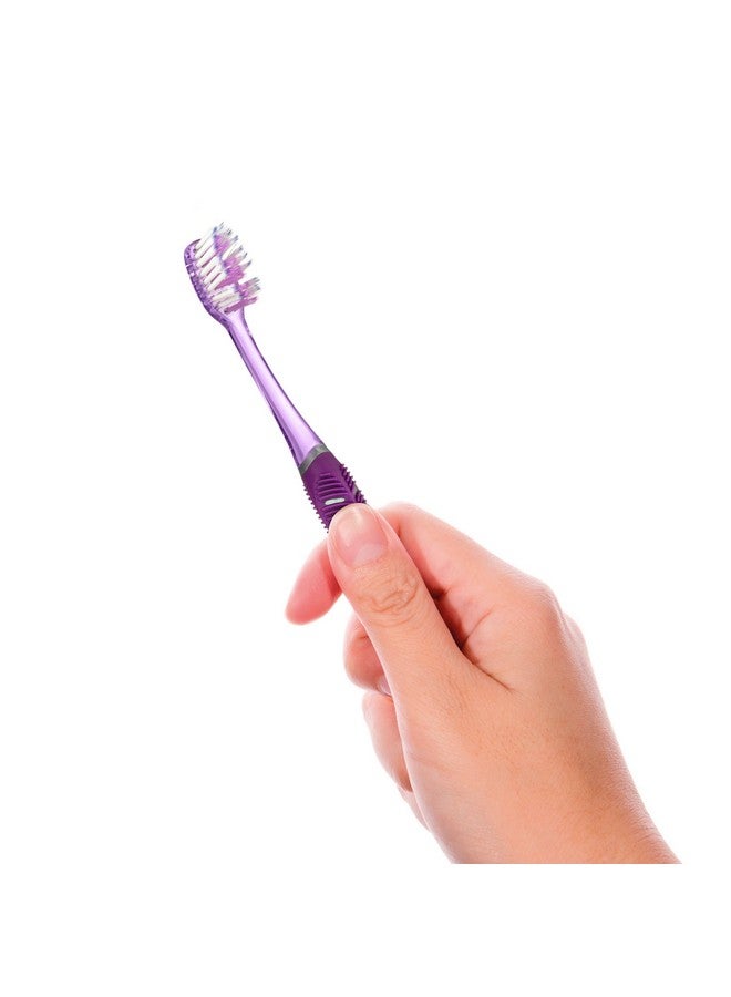 GUM Technique Deep Clean Toothbrush - Compact Soft - Soft Toothbrushes for Adults with Sensitive Extra Fine Bristles, 3ct - Image 2