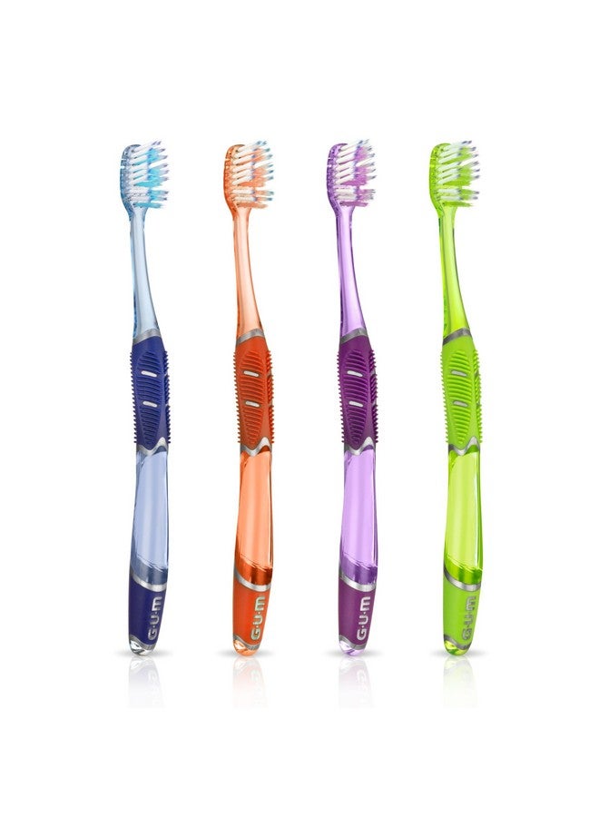 GUM Technique Deep Clean Toothbrush - Compact Soft - Soft Toothbrushes for Adults with Sensitive Extra Fine Bristles, 3ct - Image 1