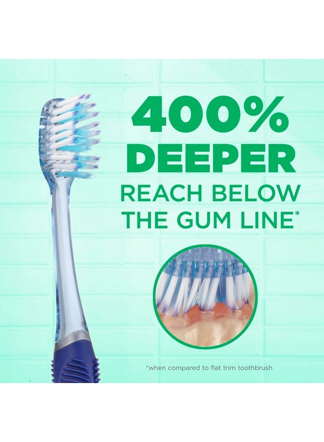 GUM Technique Deep Clean Toothbrush - Compact Soft - Soft Toothbrushes for Adults with Sensitive Extra Fine Bristles, 3ct - Image 4