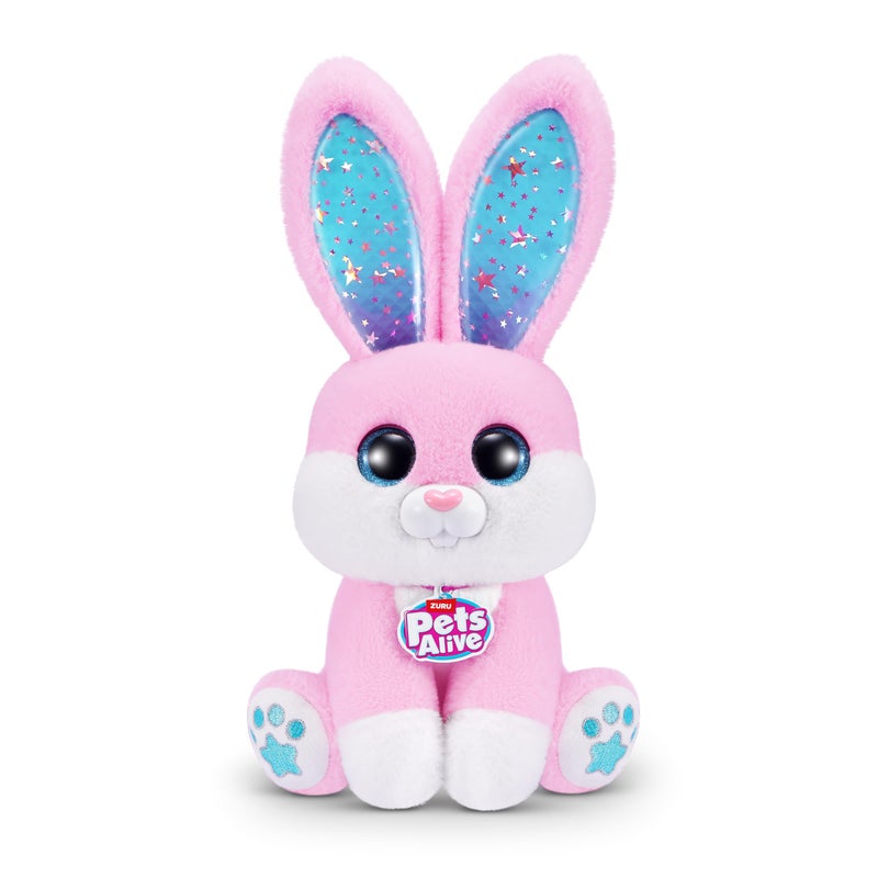 Pets Alive Magic Bunnies (Candy) by ZURU Electronic Plush Unboxing Surprise Interactive Magic Toy - Image 3